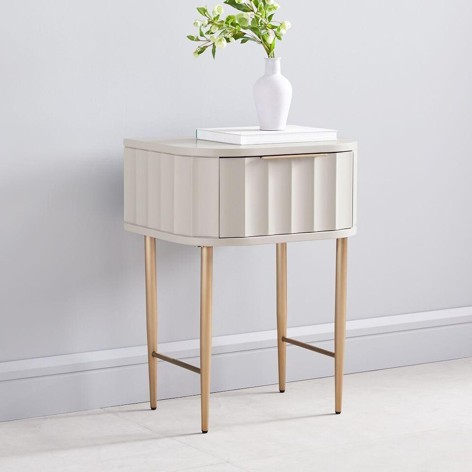 Vivien Bedside Table (48 cm) West Elm Australia